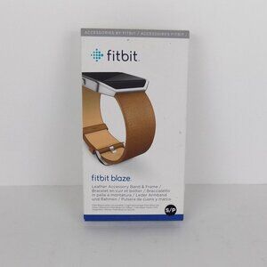Fitbit Blaze Band & Frame Leather Accessory Size Small